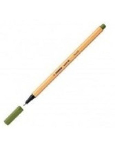 C 10 STABILO POINT 88 VERDE MUSGO Nº35 PUNTA DE FIBRA 04MM